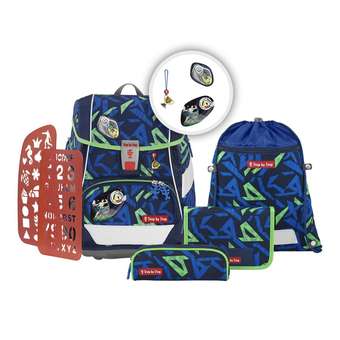 2in1 Plus Schulrucksack-Set 6tlg. Soccer Ben