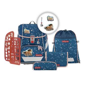 2in1 Plus Schulrucksack-Set 6tlg. Wild Horse Ronja