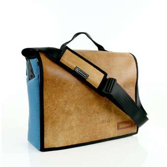 Kasten B 15 Zoll blau braun
