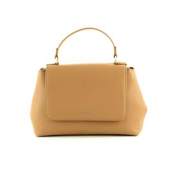 CK Must Top Handle Tote W/Flap Brown Sugar