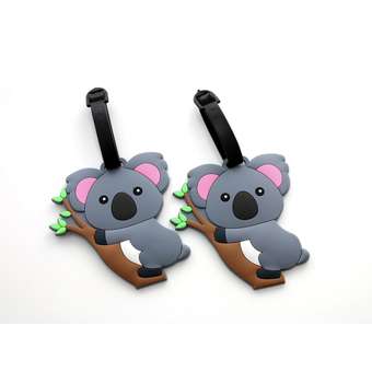 ANDO 2x Kofferanhänger Koala