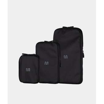 Packtaschen-Set Schwarz