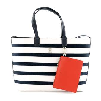 Iconic Tommy Tote Breton Stripes Mix