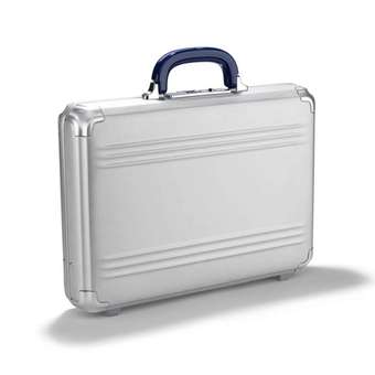 Alu Attache M Silber